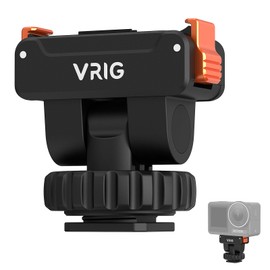 VRIG AC-36 Hot Shoe Camera Adapter with Magnetic Quick Mount for DJI Osmo Action 5 Pro/4/3/Osmo 360, Cold Shoe Mount Adapter with 1/4" Thread Compatible Tripod, Photography Accessories