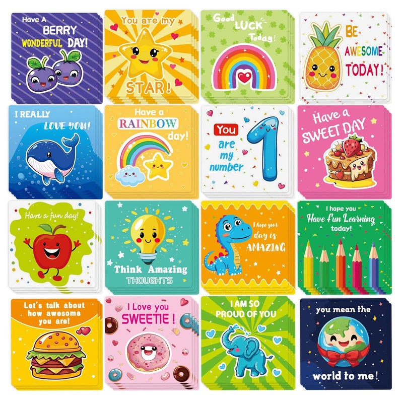 Inspirational Lunch Notes - Positive Lunch Affirmation Quotes Notes -