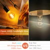 Decoaui Vintage Edison LED Light Bulbs A19, E26 Base, Dimmable