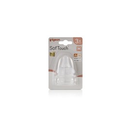Pigeon Softouch 3 Nipple Blister Pack 2pcs (M)