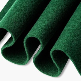 FabricLA Acrylic Felt Fabric | Soft, Non-Stiff Material | 72” Wide, 1.6mm Thick | Felt by The Yard for Crafts, Sewing, Padding & DIY Projects | 2 Yard (Hunter Green A40)