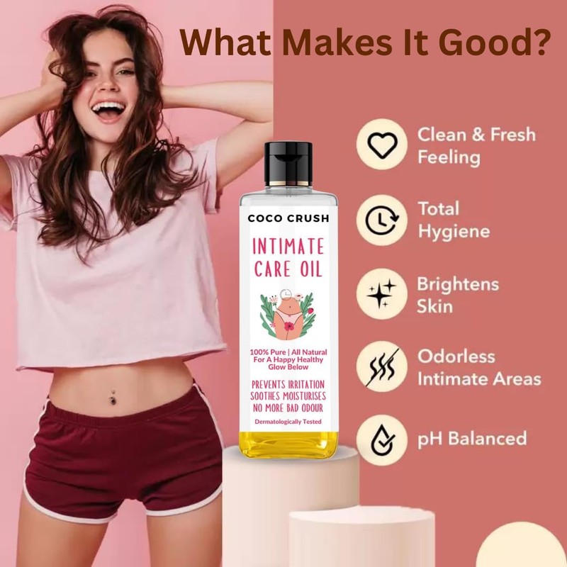 Generic Intimate Care Oil for Women & Men with Tea