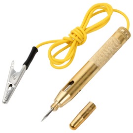 Car Voltage Tester Pen, Current Tester with Crocodile Clip, Voltage Tester Car Test Lamp, Motorcycle Volt Tester with Cable, Diagnostic Tools for Cars and Motorcycles