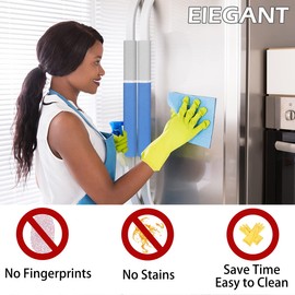 MRKG Refrigerator Handle Covers, Set of 6, Keep Your Kitchen Appliance Clean from Smudges, Drips, Food Stains, Oil. Fridge Handle Covers, Washable Without Fading or Cracking(Blue)