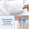 Nostalgia Snow Cone Shaved Ice Machine - Retro Table-Top Slushie