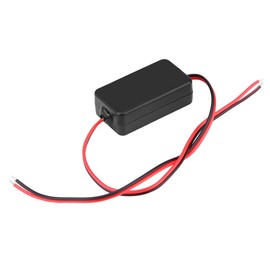 Gorgeri 12V DC Power Relay Capacitor Filter GleiC HRichter Power Relay for Car Reverse Rear View Camera Black