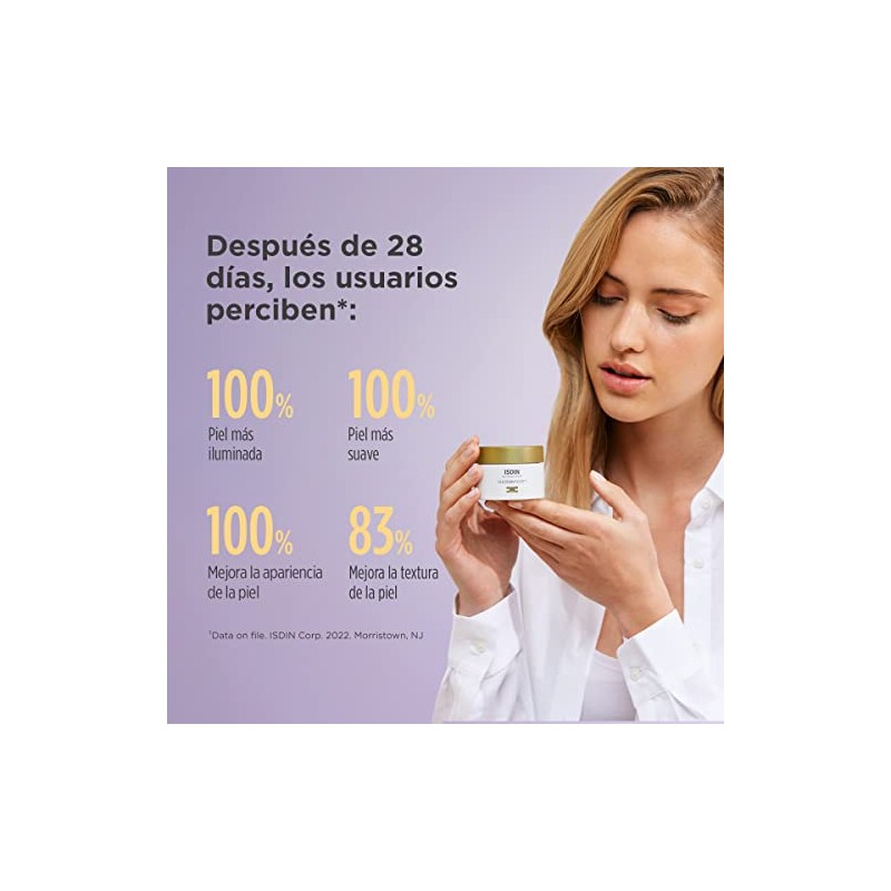 Isdinceutics Glicoisdin 8 Soft, Crema Facial Antiedad con Ácido Glicólico