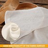 Passiertuch Wiederverwendbar 50x50cm Käsetuch Cheesecloth Waschbares Leinentuch Abseihtuch Seihtuch zum