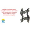 AARNAV Complete V Brake Set V Brakes, Cables Black Levers,