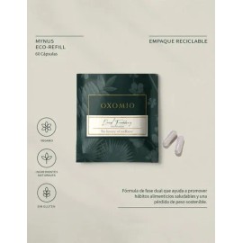 Mynus Refill De Oxomio 60 Cáps. Bloqueador De Carbohidratos Sin Sabor                                                                                 