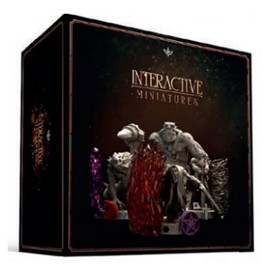 Interactive Miniatures: Elite Edition – Assorted Miniatures – 194 Pieces Unpainted by Game Start Studio – Compatible with DND and Other Tabletop RPG Games
