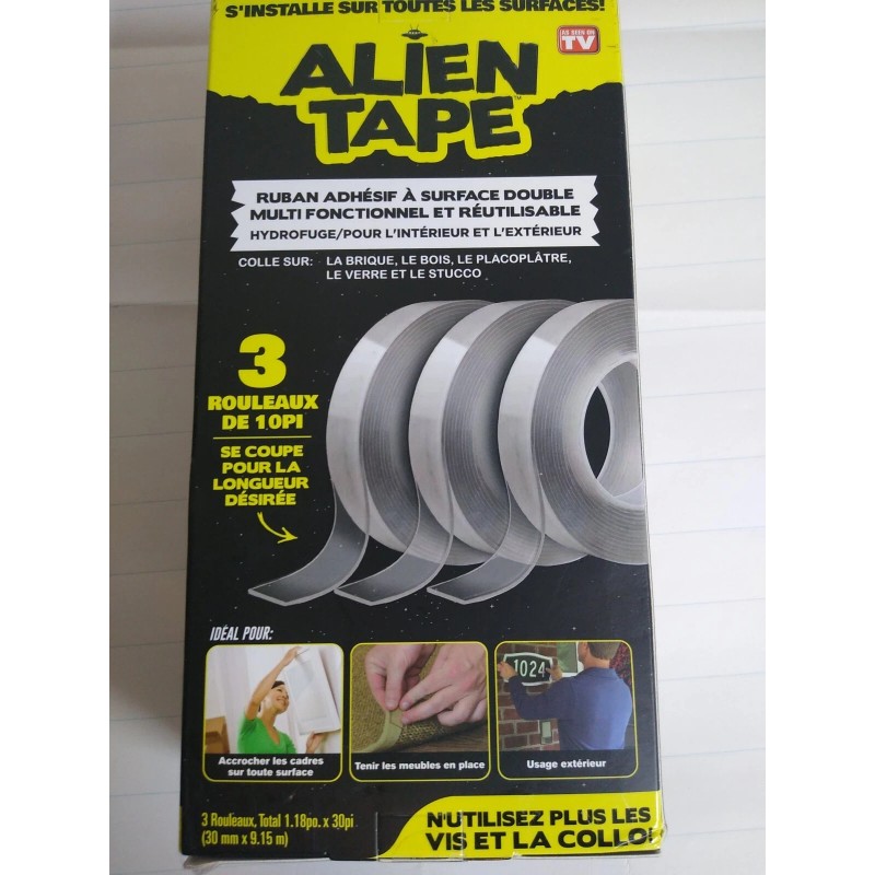 Alien Tape 1.18 in x 30 ft. Reusable Waterproof Alien