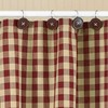 Park Designs Red Button Shower Curtain Hooks | Decorative Country