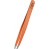Rubis Tweezer Classic Soft Touch Orange Tweezer Tweezer Shaded Blade