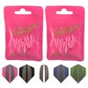 THOR-DARTS L-Style Dart Tips in Double Pack Flights (2 x