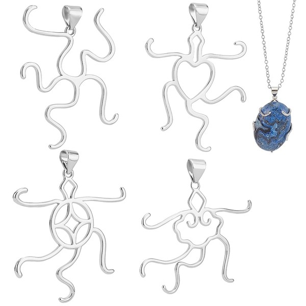 PH PandaHall Colgante En Colgante Ajustable de Plata Colgante de