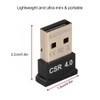 ASHATA CSR4.0 Mini USB Adaptador Bluetooth Wiress Dongles Receptor Wiress