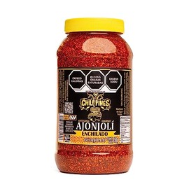Ajonjolí Enchilado Guajillo Chilipines 450g, ajonjolí gourmet artesanal, sabor guajillo, semillas de ajonjolí enchilado 0.45kg