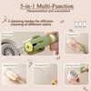 Gaoding 5 in 1 Bottle Scrubber Brush, Multifunctional Bottle Brush,
