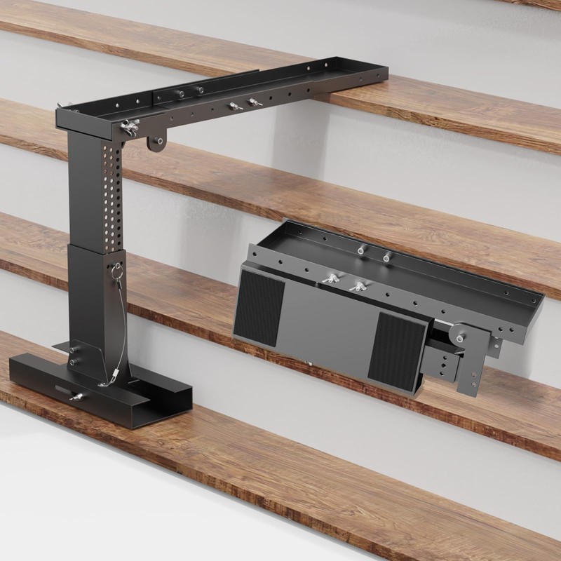Foldable Heavy-Duty Ladder Extender PRO | Thickened Ladder Leveler for