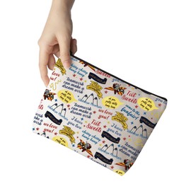 Chitty Chitty Bang Bang Musical Gift Musical Theater Quotes Makeup Zipper Pouch for Actor Actress (we Love You Bag)
