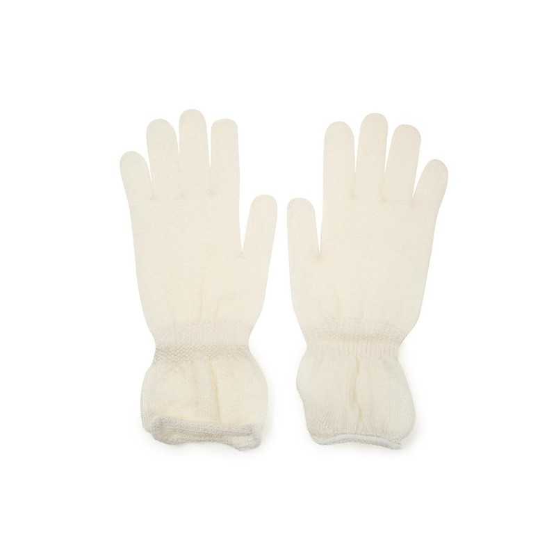 Cool & Hot Raw Silk Gloves, Pure Domestic Raw Silk,