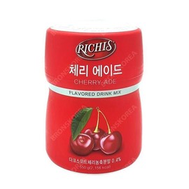 Dongseo Rich’s Cherry Ade 550g Powder Iced Tea Cherry Cock (12427545) / 동서 리치스 체리 에이드 550g 파우더 아이스티 체리콕 (12427545)