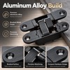 3D Adjustable Hidden Door Hinge for Solid Wood Doors –