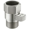 Water Flow Control Valve, Angle Simple Brass Shower Shut Off
