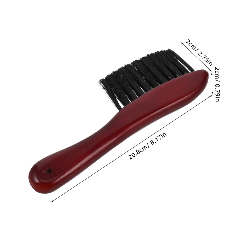 Kisangel Billiards Cleaning Brush Pool Table Necessity PVC Brush Hair