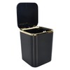 Tolenre Small Table Bin with Lid, 2 L, Mini Table