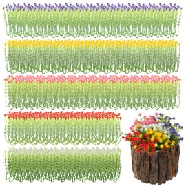 100pcs Artificial Baby Breath Flowers - Tiny Artificial Flowers