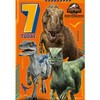 Jurassic World Age 7 Birthday Card, Camp Cretaceous