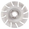 Wood Carving Disc Shaping Wheel 125mm Stainless Steel 12T Accessory