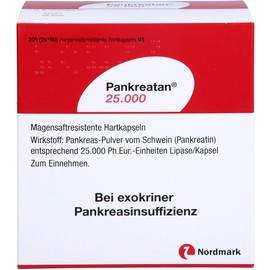 PANKREATAN 25,000 Enteric Hard Capsules Pack of 200