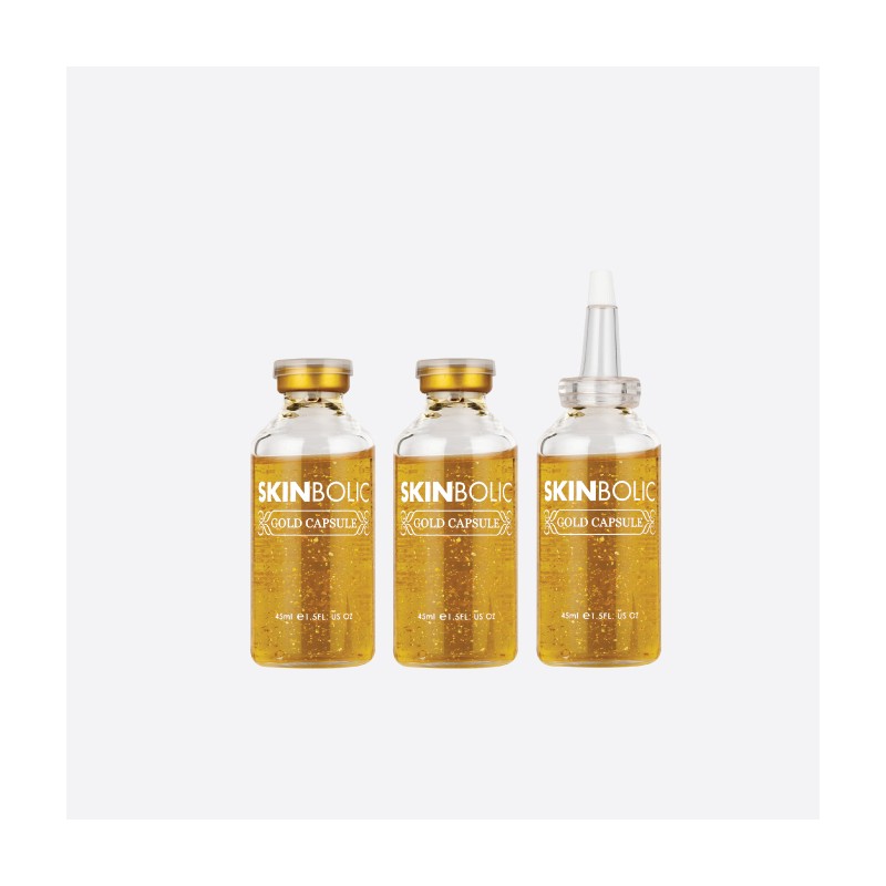 Skinbolic Gold Capsule Serum 100ml Elasticity Moisture Highly Concentrated Ampoule