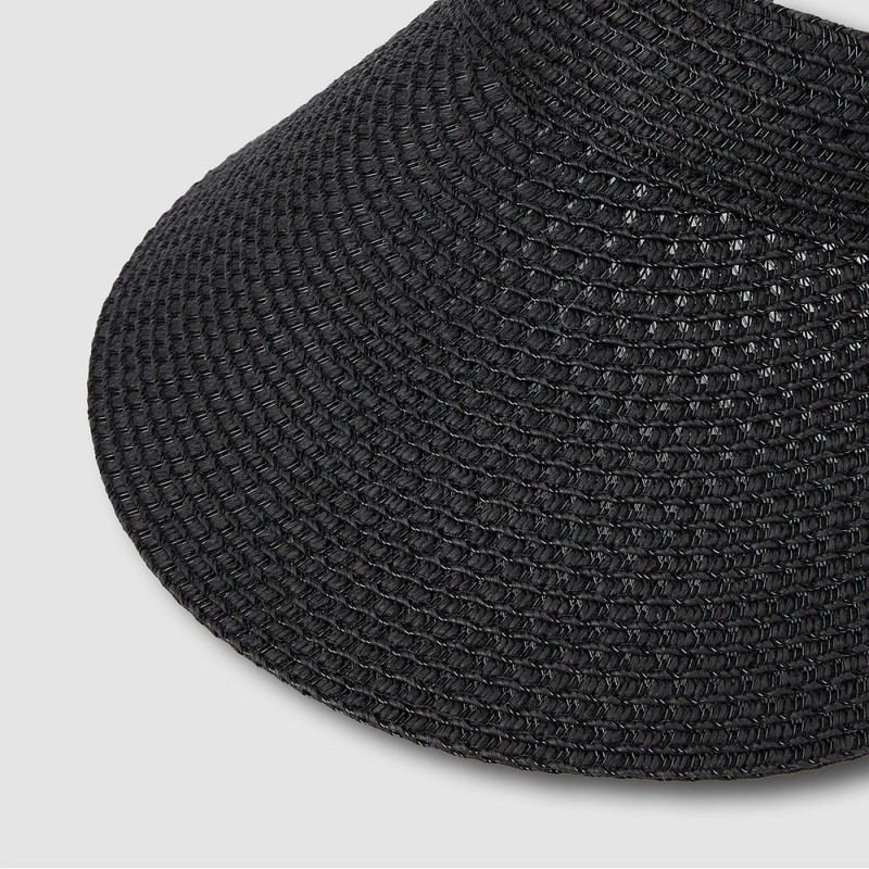 JAJU [JAJU] Paper Sun Cap_Black