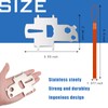 Loosh 3 Pieces Deck Plate Key Fill Plate Key Marine