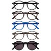 OPULIZE REY Readers with Reading Sunglasses - 5-Pack - Round