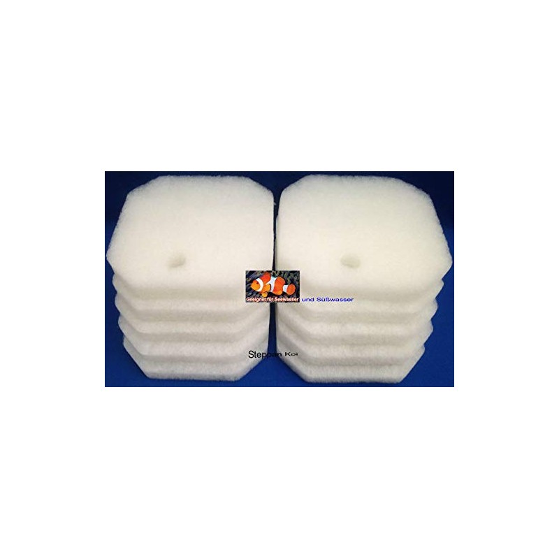 Pack of 10 Filter Fleece Filter Wadding Approx. 25 mm