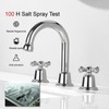 RKF Bathroom Faucets for Sink 3 Hole Chrome Polished 8