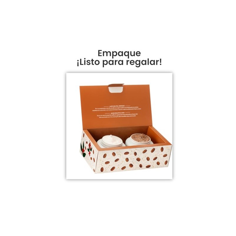 SET CORPORAL CON CAFÉ EXFOLIANTE Y MANTEQUILLA CORPORAL EXQUISITO AROMA