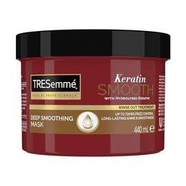 TRESemmé Keratin Smooth Deep Smoothing Mask rinse-out hair treatment with hydrolysed keratin for soft, shiny, frizz-free hair 440 ml