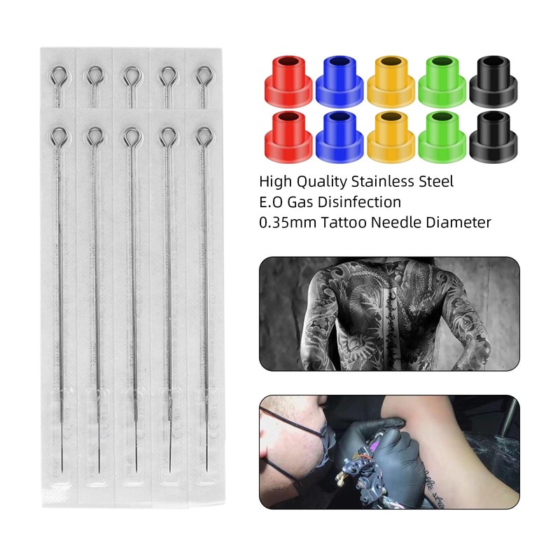 BAMTTOO Hand Poke Tattoo Kit DIY Tattoo Tool Kit Tattoo