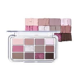 ESPORE Eyecoa Palette #4, Geek Gray, 0.3 oz (9 g), 12 Colors, Blevet Winter, Blue, Deep Purple, Plum, Gray Type, Can Be Completed at Once Base, Shadow, Blow, Eyeliner, Korean Cosmetics, espoir