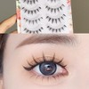 False Eyelashes, Cosplay Makeup, Outer Corner, Short, Upper Eyelashes, Lower
