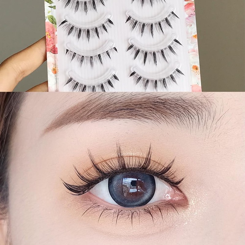 False Eyelashes, Cosplay Makeup, Outer Corner, Short, Upper Eyelashes, Lower