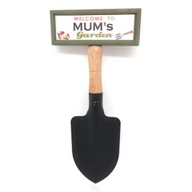tlm wholesale Welcome to Mum's garden hanging shovel sign