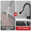 JINYOMFLY 3 Modes Tap Attachment Swivelling, 360° Rotating Multifunctional Tap