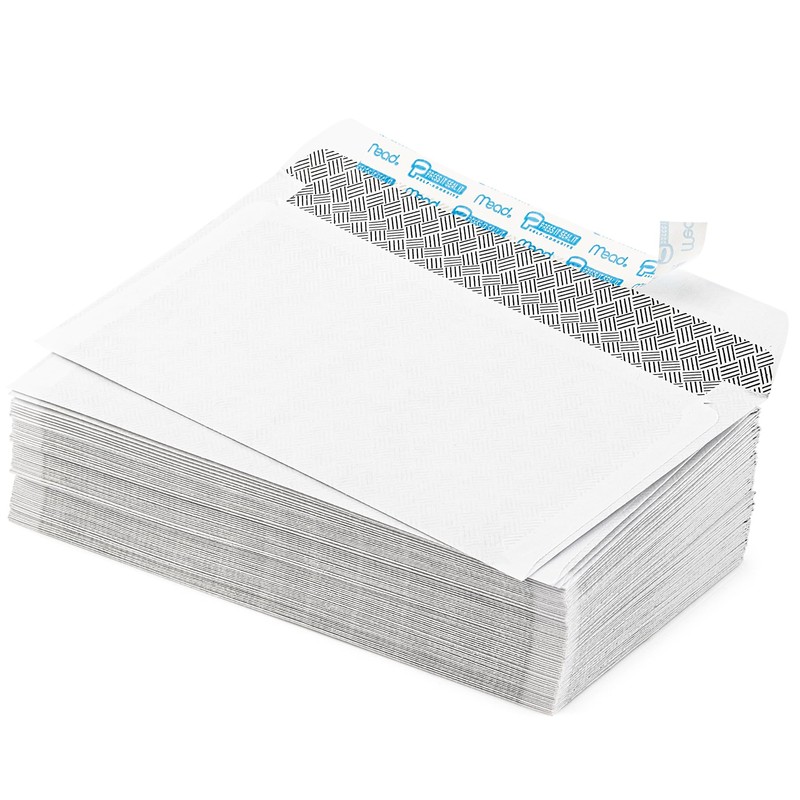 Mead #6-3/4 Envelopes, 3-5/8" x 6-1/2", Security Printed Lining for